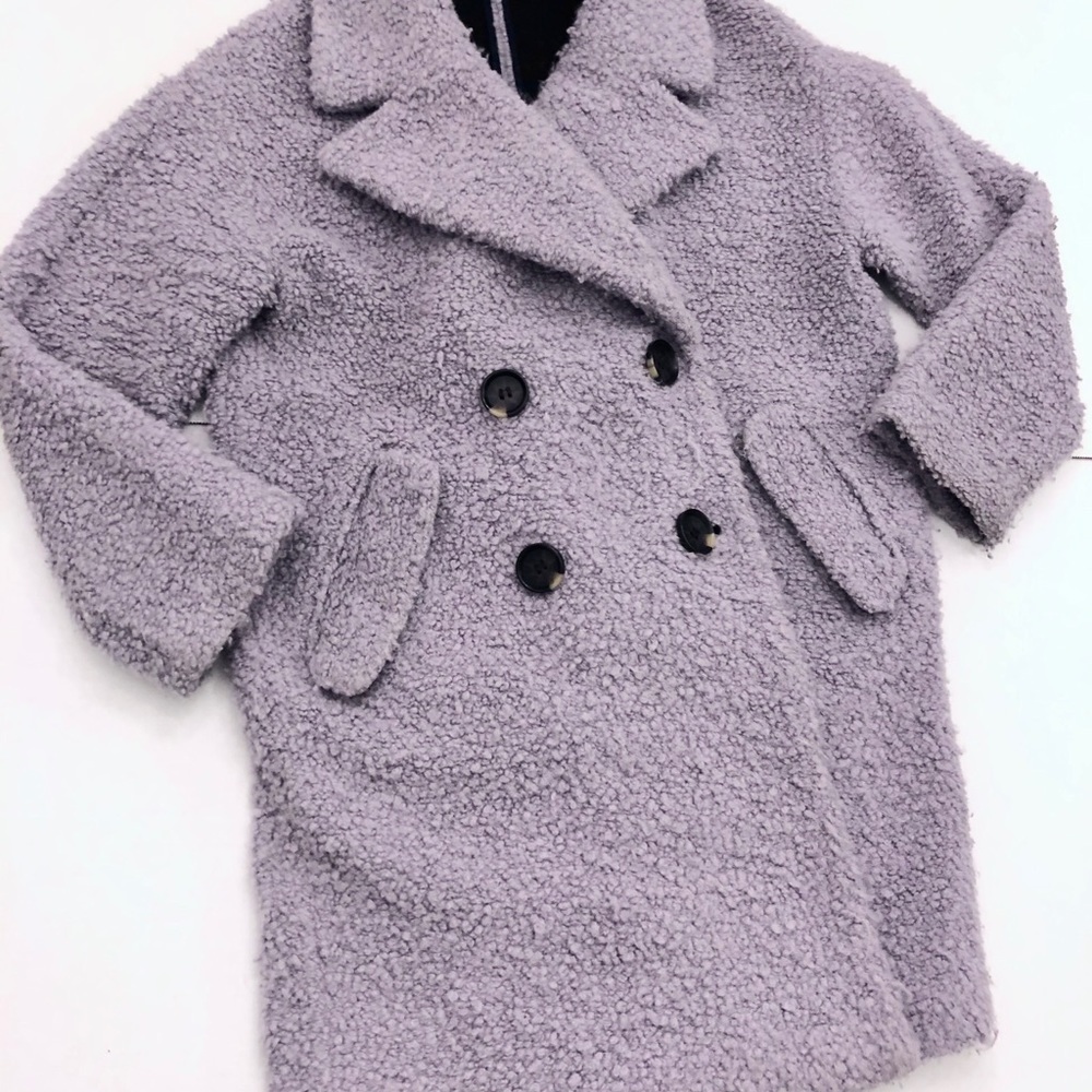 *HOST PICK*NWOT LAVENDER ALICIA BOUCLE SLOUCH COAT - Picture 6 of 8